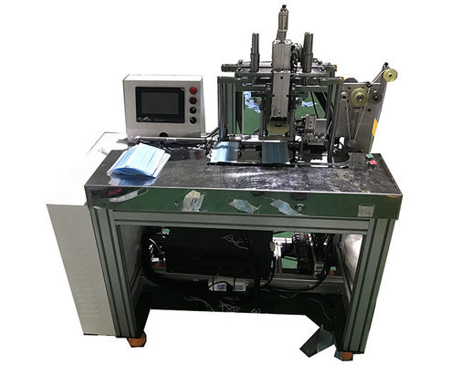 गैर बुना अर्ध स्वचालित मास्क कान लूप वेल्डिंग मशीन